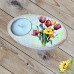 Suport decorativ pentru lumanare - buchet lalele 122813
